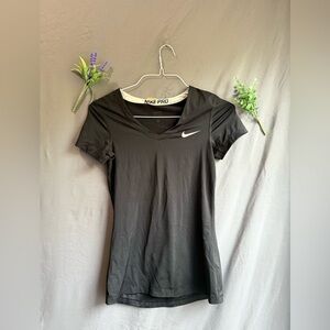 Nike Women's Black V-Neck Tee